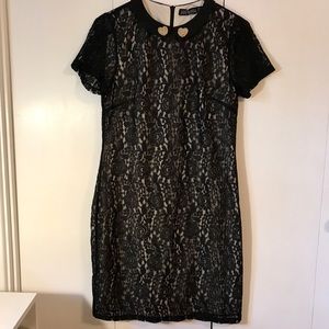 Sugarhill Boutique Black Lace Dress Size 4